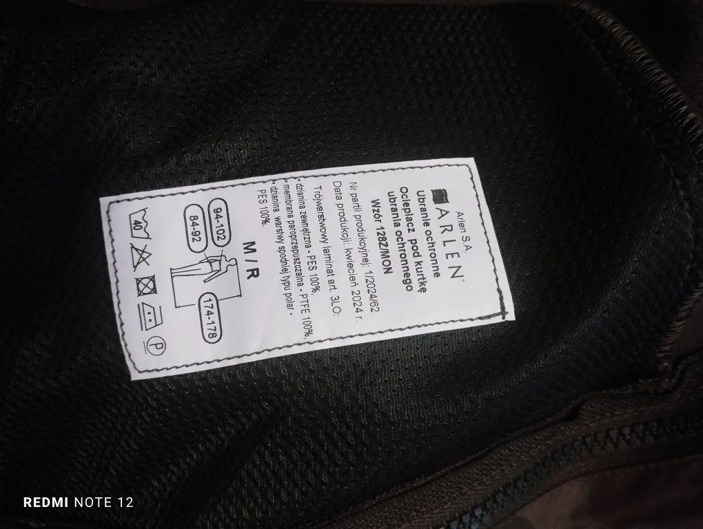 Ubranie ochronne GORE-TEX 2024r. M/R