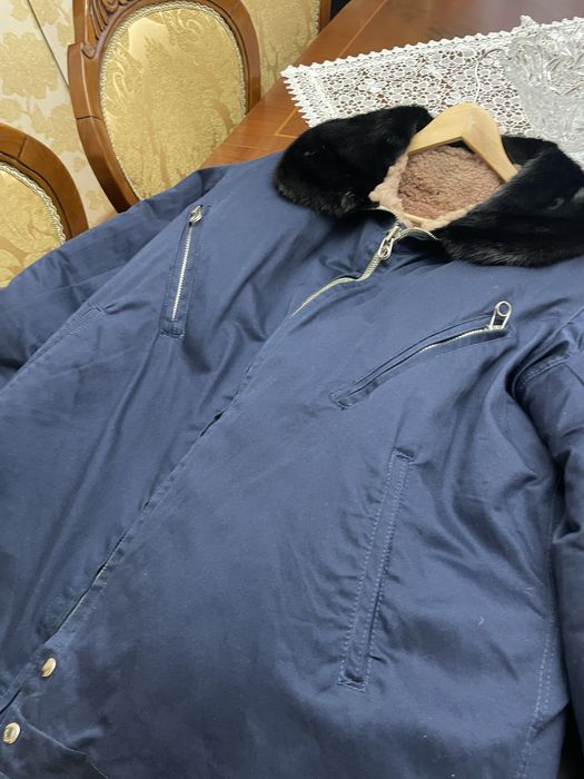 Летная куртка, 54-3,56-5,норка, молния авиационная удлиненая, нов