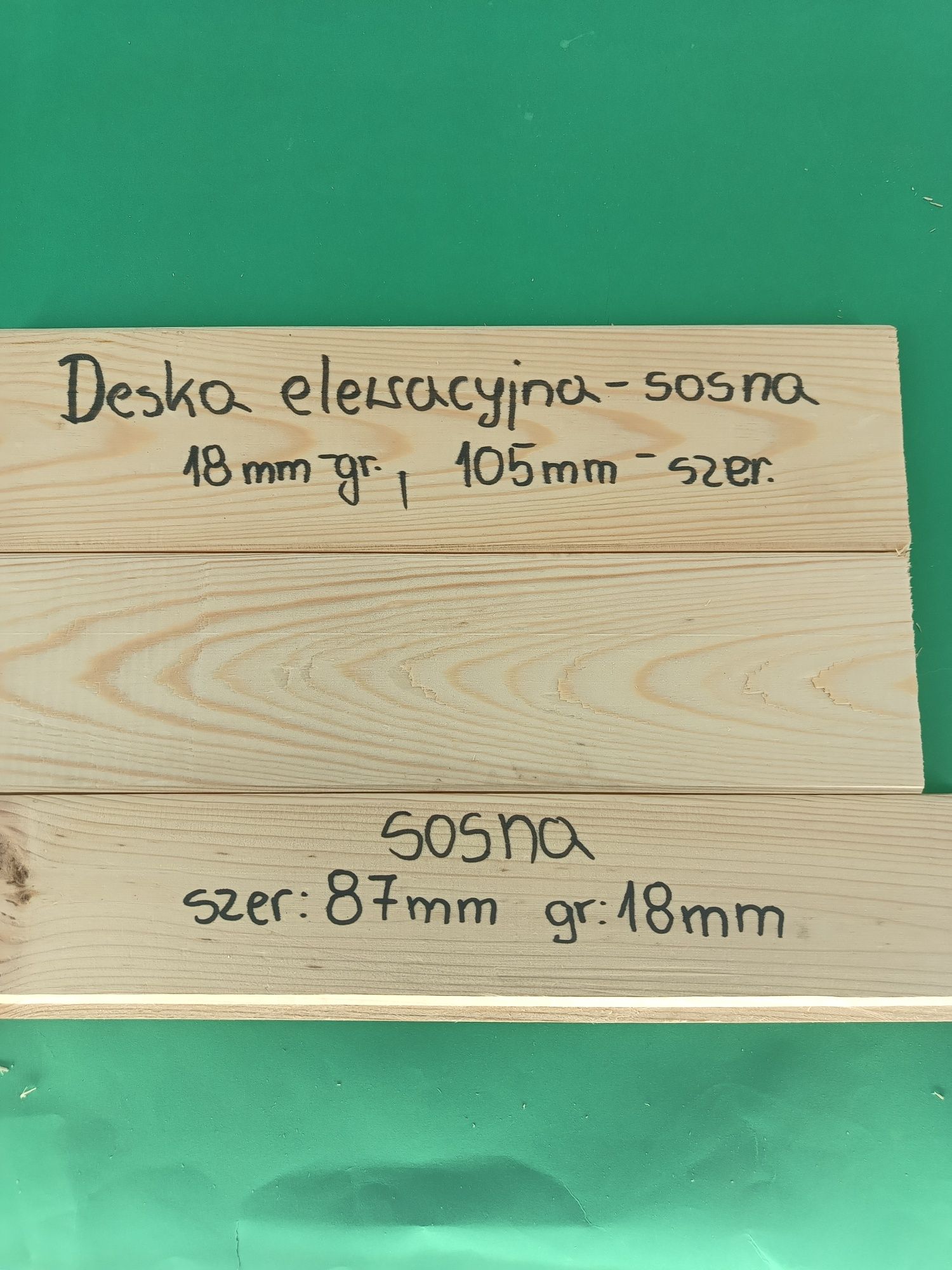 Elewacyjne sosna świerk modrzew olcha
