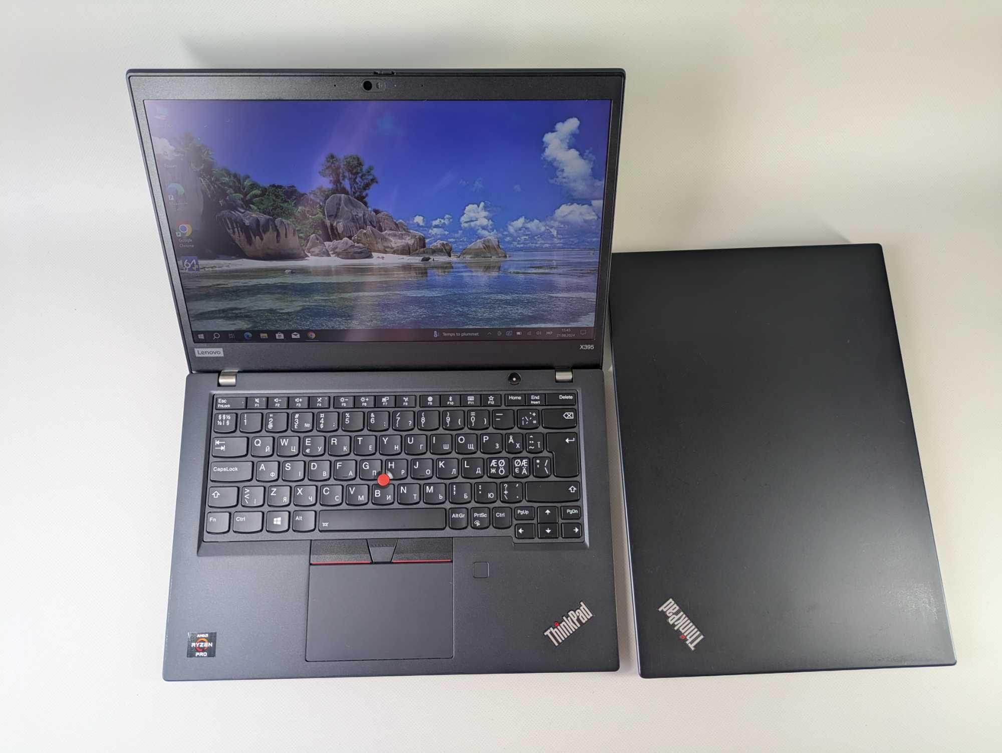 Сенсорний ноутбук Lenovo ThinkPad X395 AMDRyzen 3 PRO 3300U/16gb/256gb