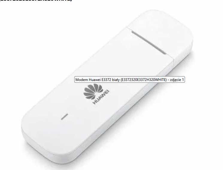 Modem Huawei E3372 HiLink bez simlocka