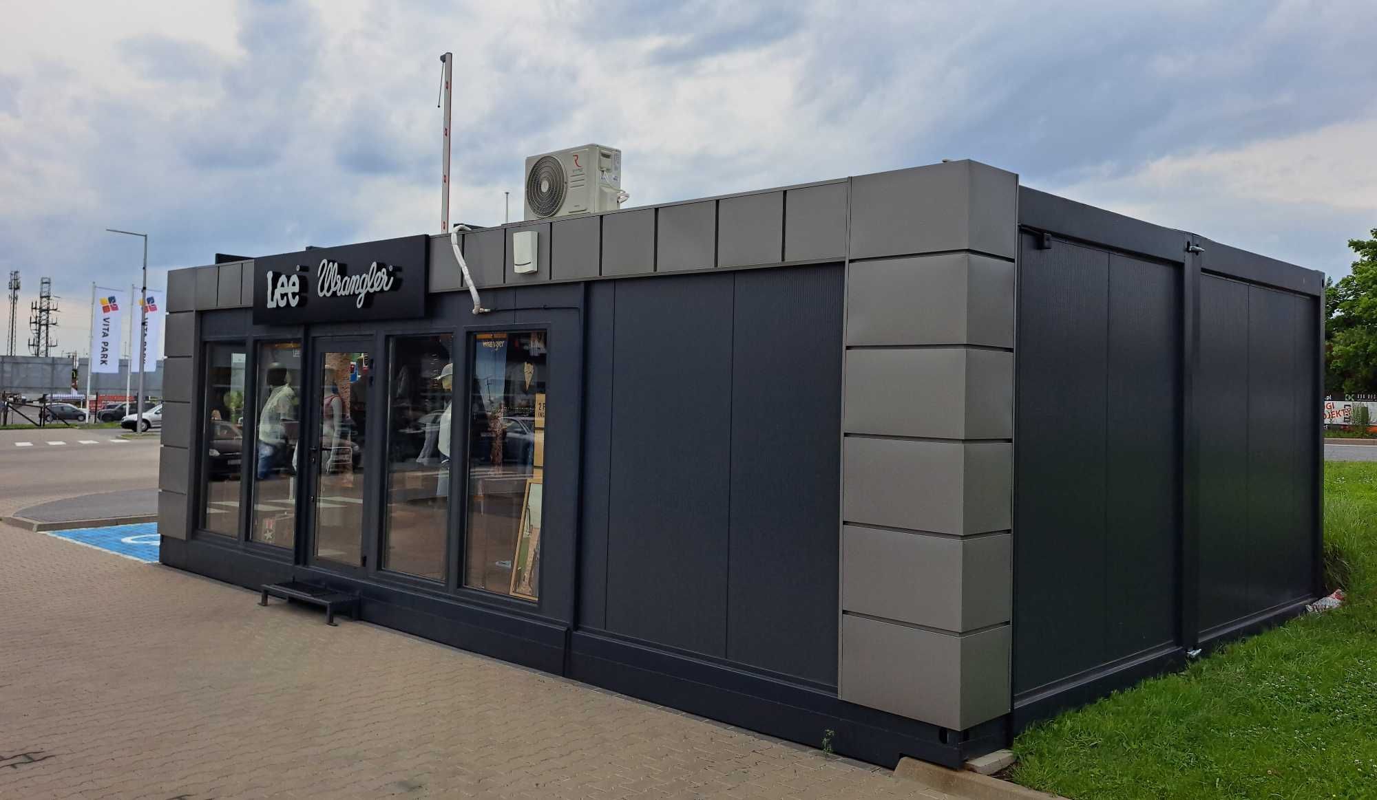Sprzedam nowoczesny kontener handlowy 60m2