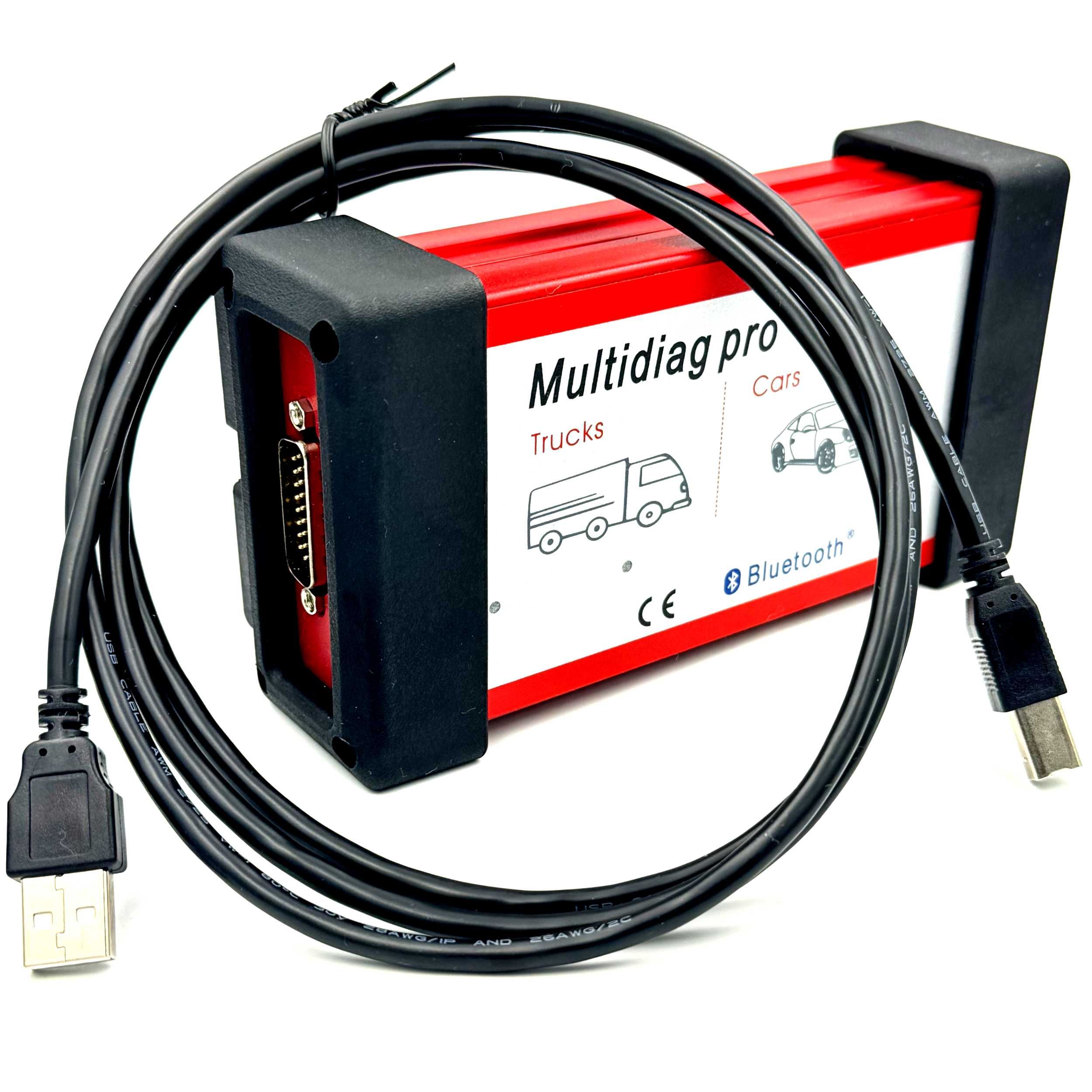 interfejs MULTIDIAG PRO+ DUAL PCB z najnowszą wersją płyty głównej RED