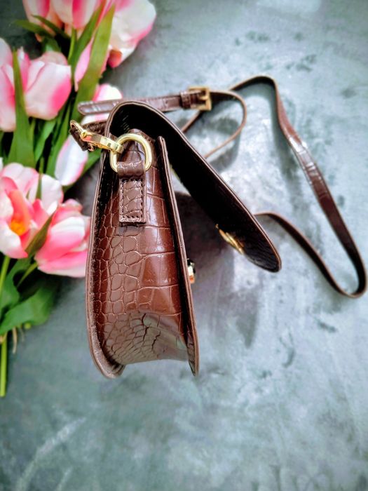 Torebka damska brązowa listonoszka Look