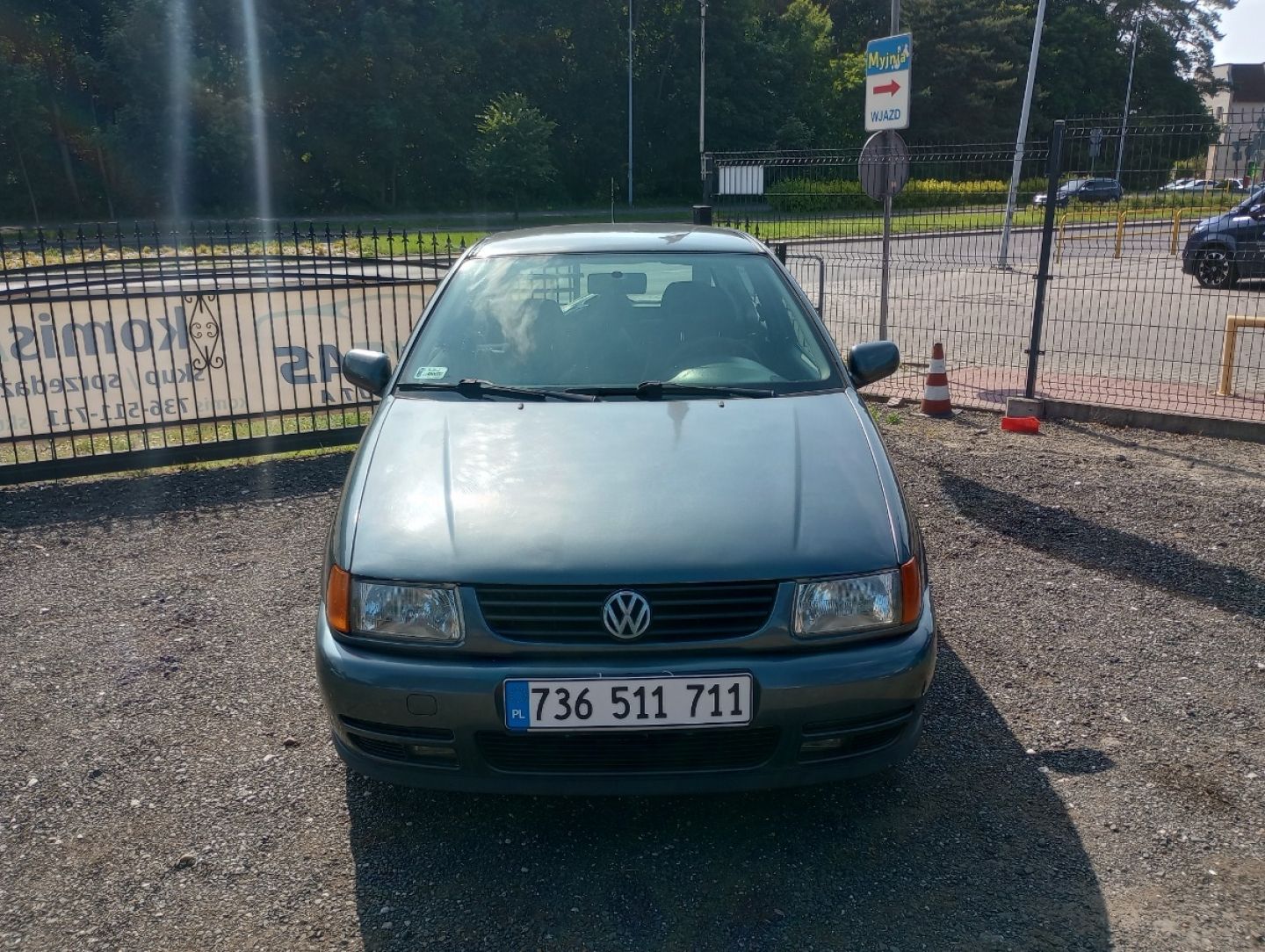VW Polo 1.6B 75KM 1996 * el szyby sprawna klima drugie koła hak *TORUŃ