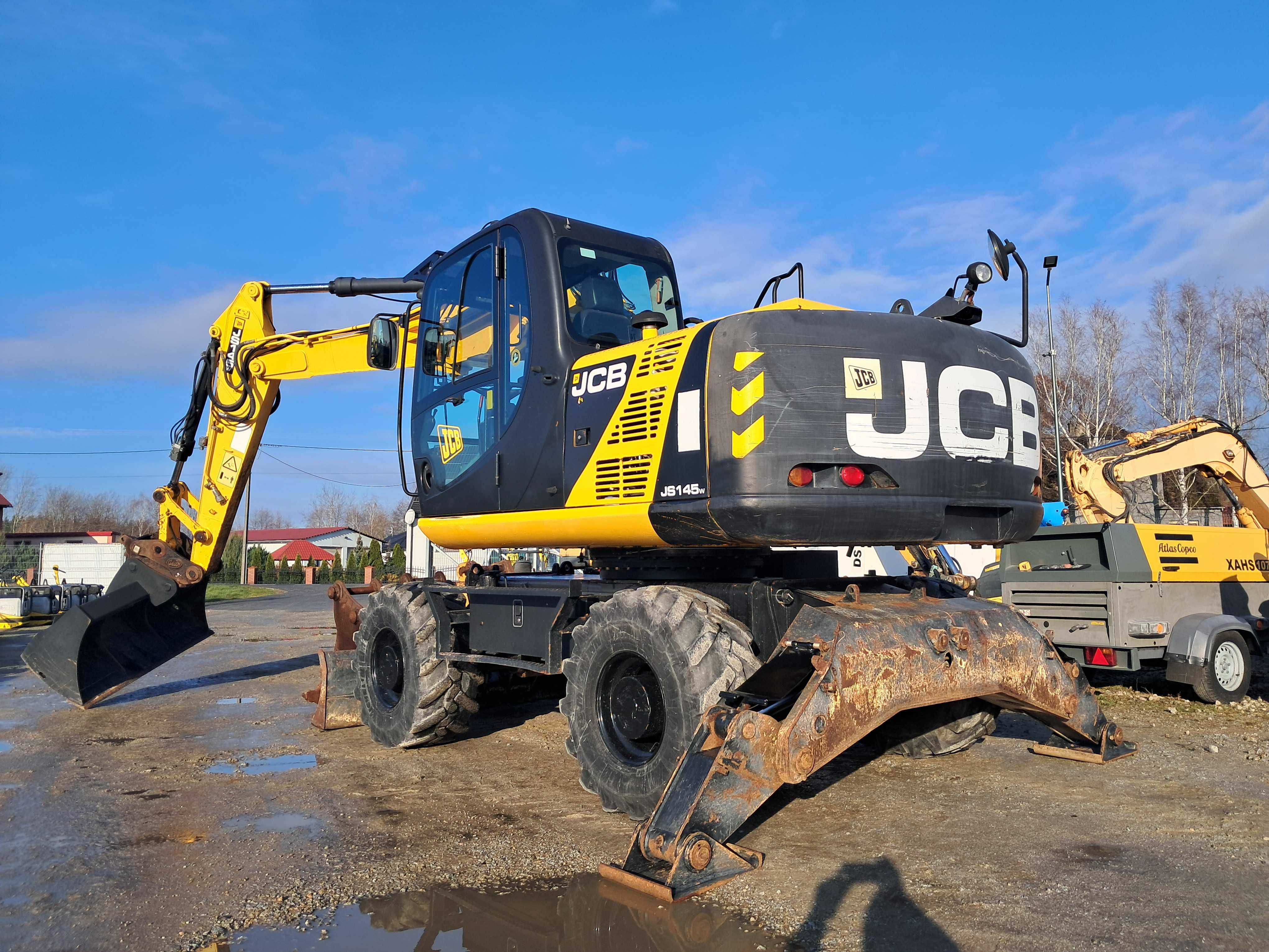 Koparka Kołowa JCB JS 145 / 16t! / 13r! / JS 160 liebherr 314 316