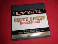 Dirty Larry Renegade Cop ATARI LYNX gra (retro 1992)rzadkość na rynku