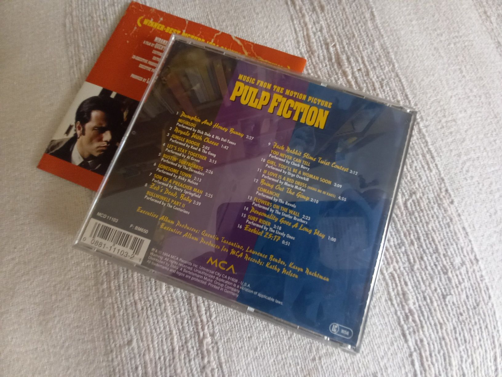 Cd banda sonora do filme Pulp Fiction