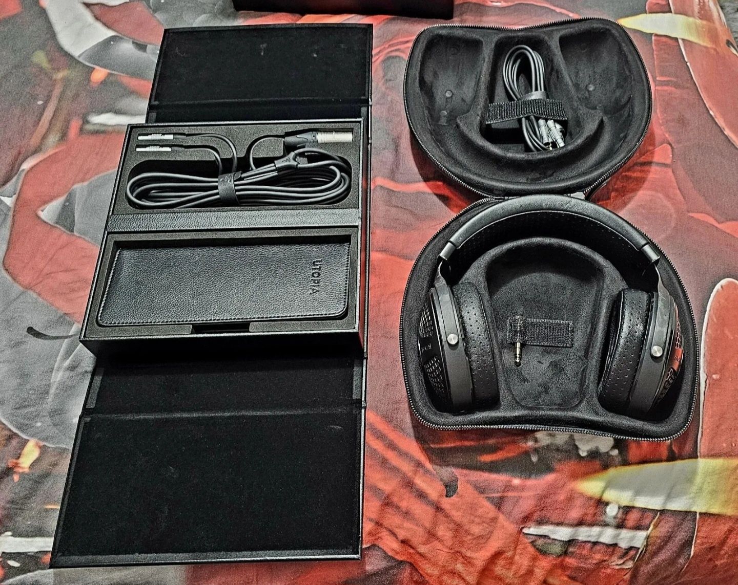 Focal utopia 2022 w komplecie kabel Sensibility Silver Statement