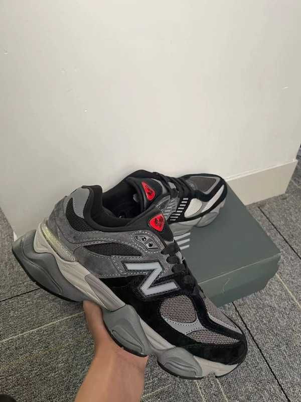 zupełnie nowyNew Balance 9060 Black Castlerock Grey Rozmiar 43