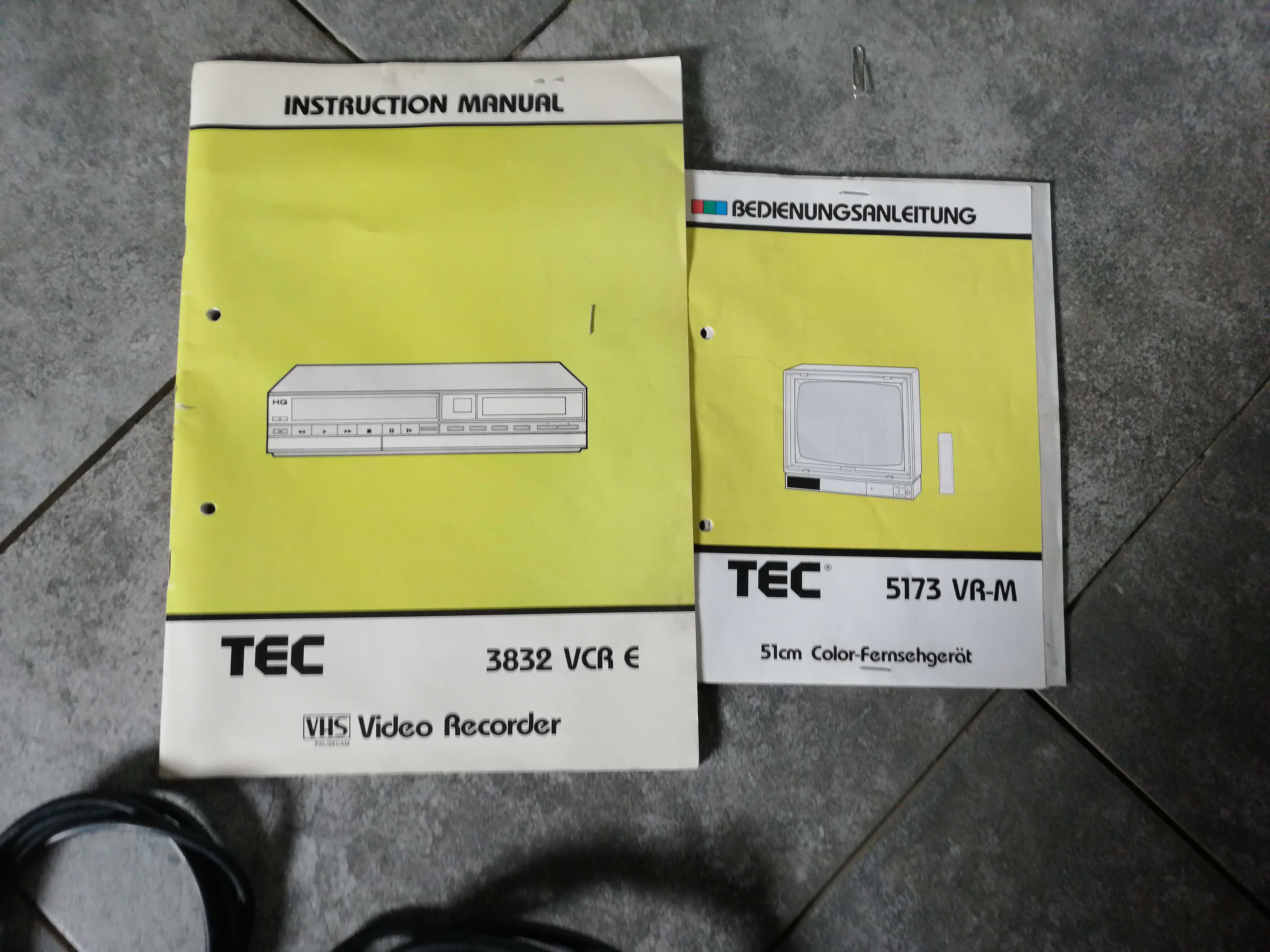 Magnetwid VHS TEC 3832 VCR videorecorder