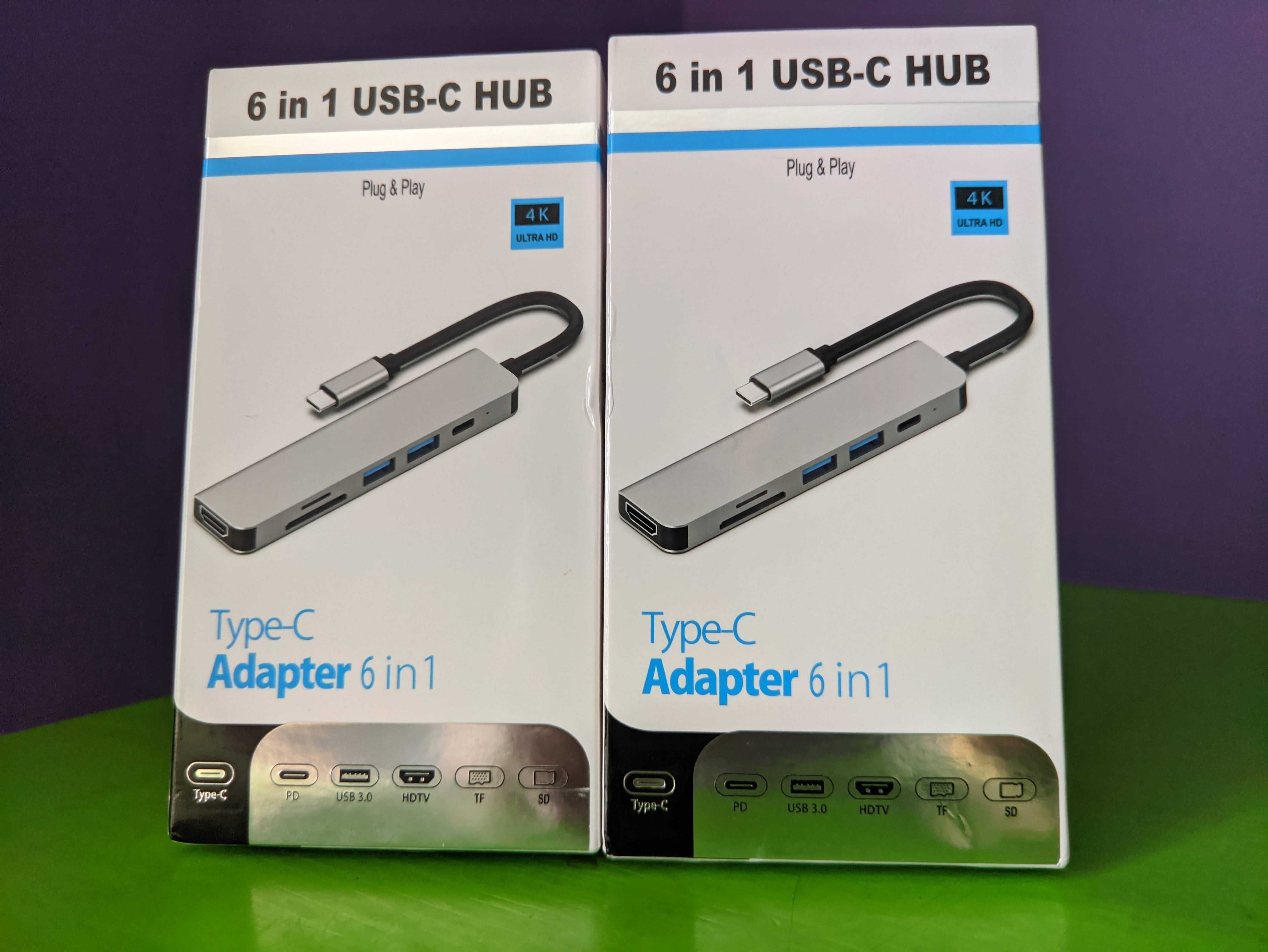 Док-станция USB C HDMI для Macbook Pro Air M1 кардридер HUB Хаб