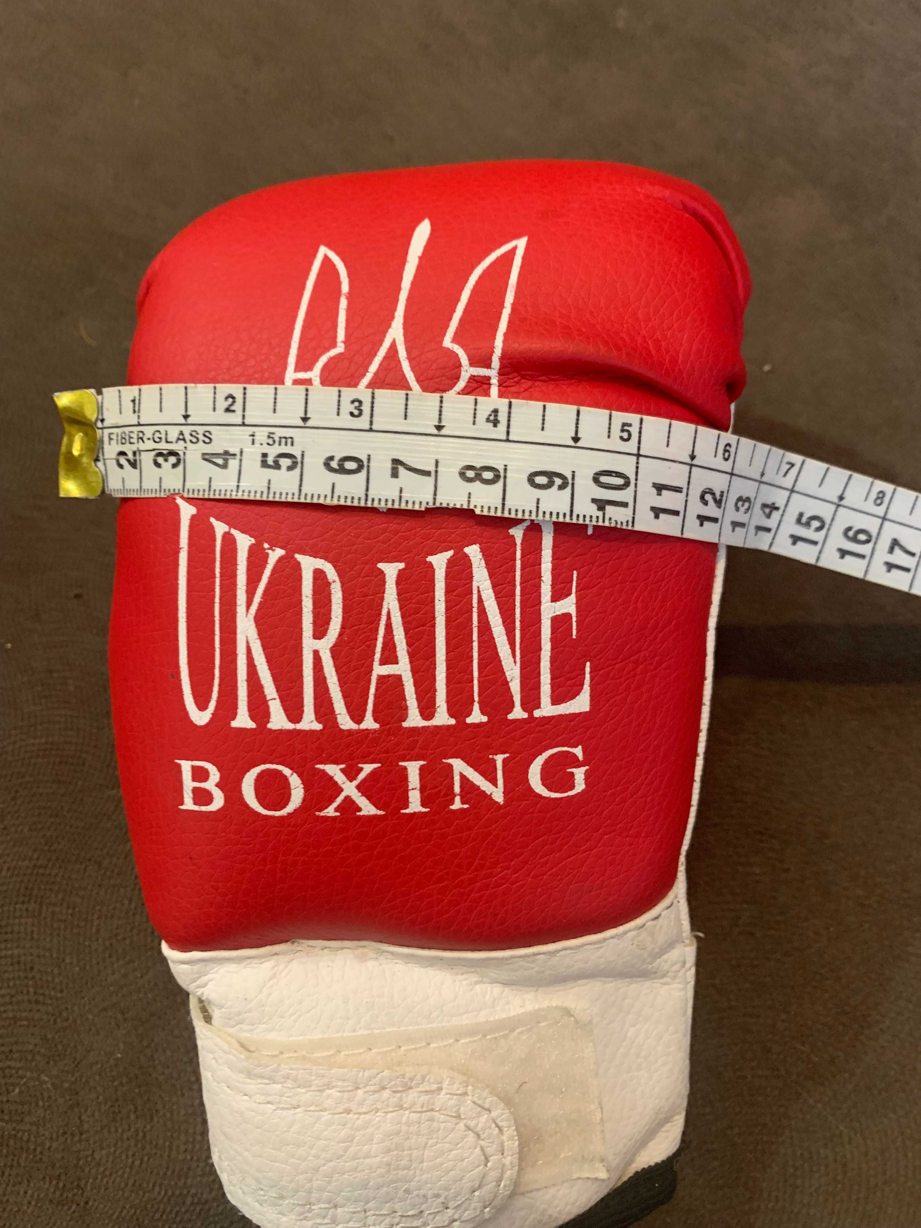 Детские перчатки 7-9 лет Ukraine Boxing 8 OZ