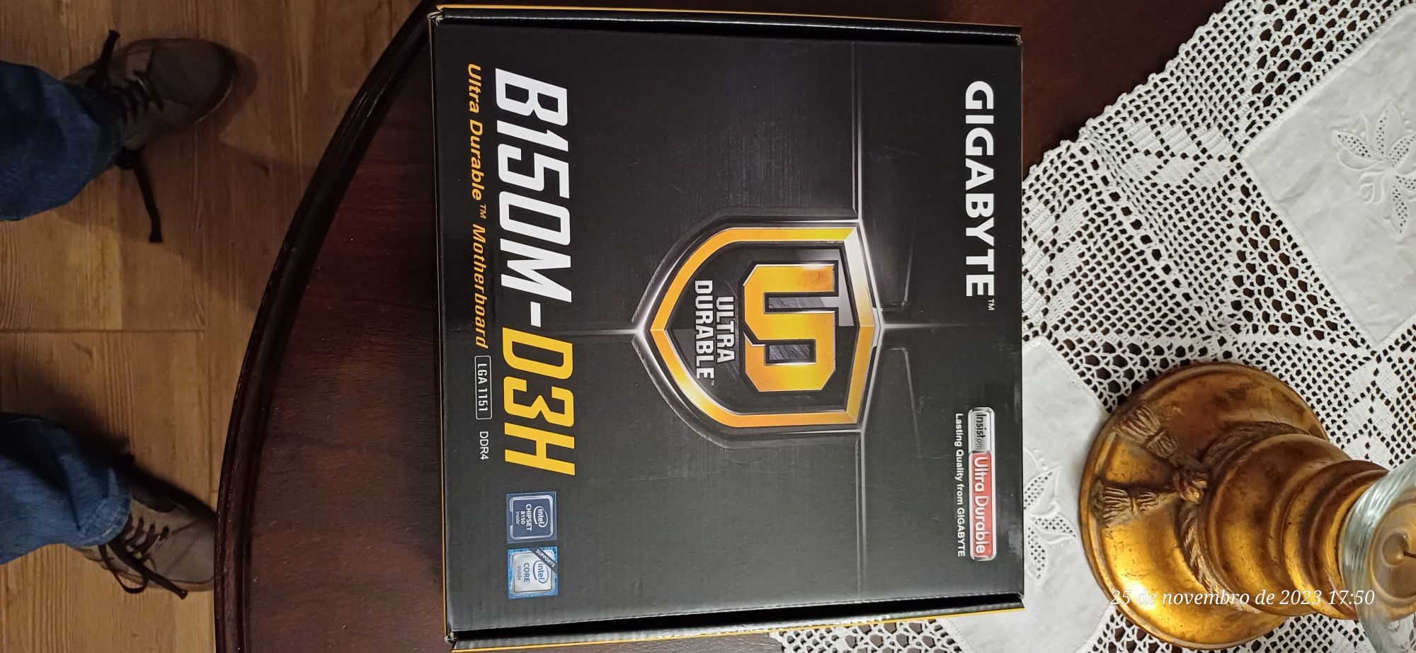 Intel i5 6500 + Gigabyte B150m-DH3