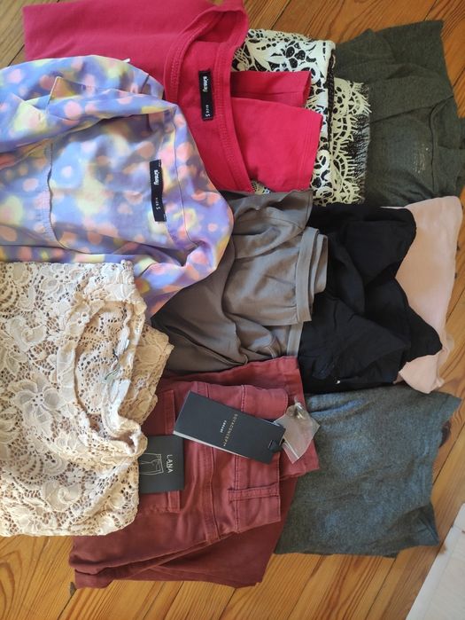 Zestaw ubrań 10 szt paka damska r S