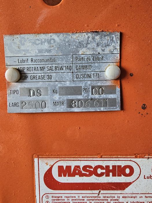 Agregat brona aktywna Maschio 2.5m