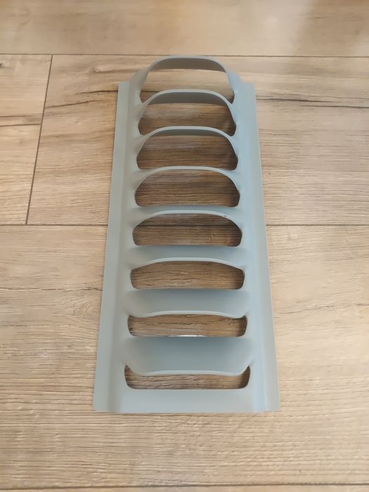 Stojak na talerze pokrywki quick dry szary organizer ociekacz kuchenny