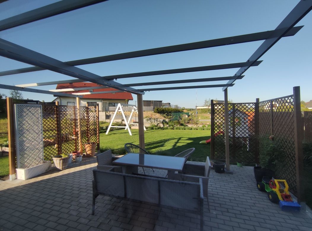 Pergola Omega Dach Wiata Altana 400x285x258 cm