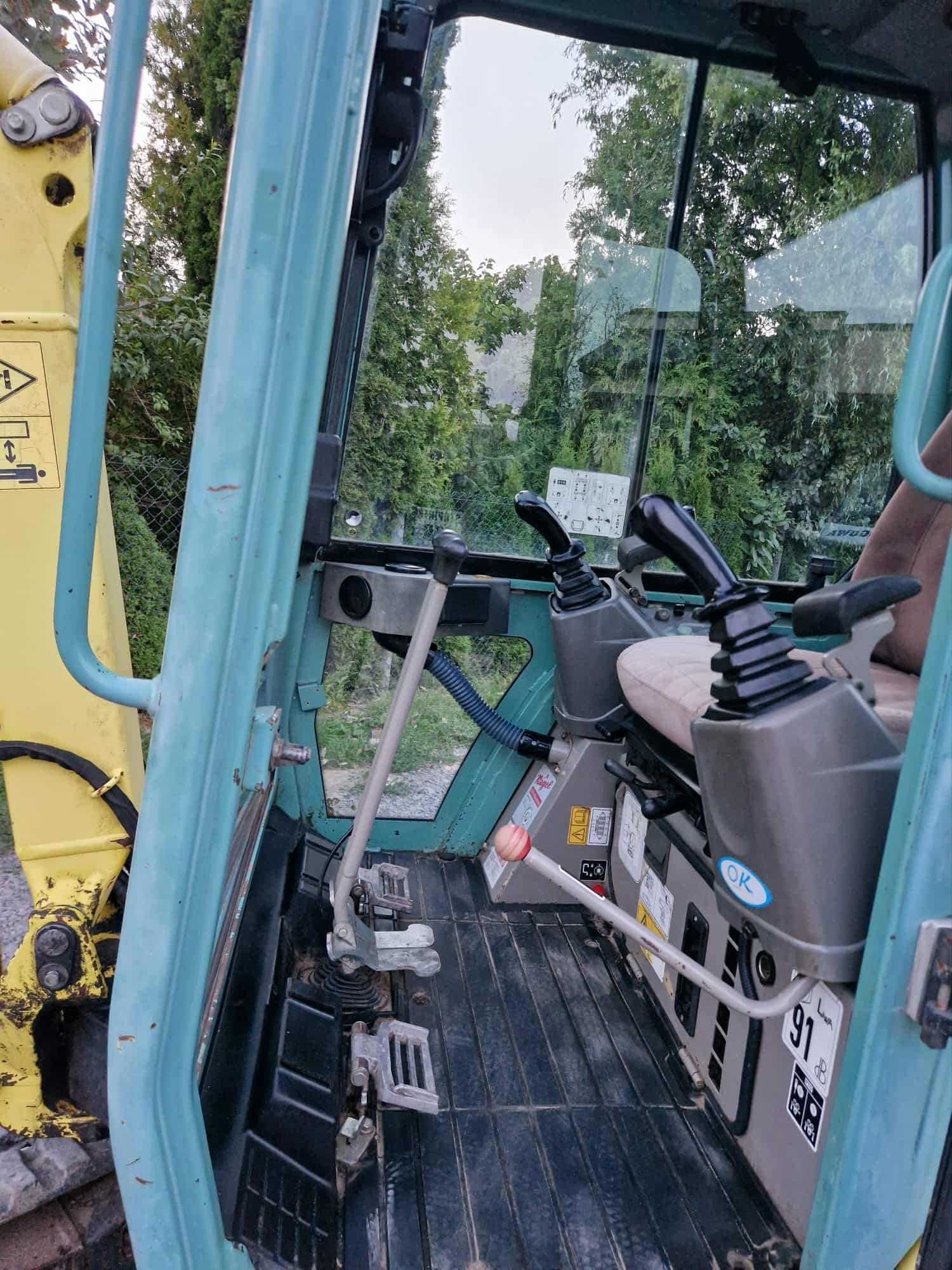 minikoparka  budowalana Yanmar SV17 / 2007 rok/ sprowdzona