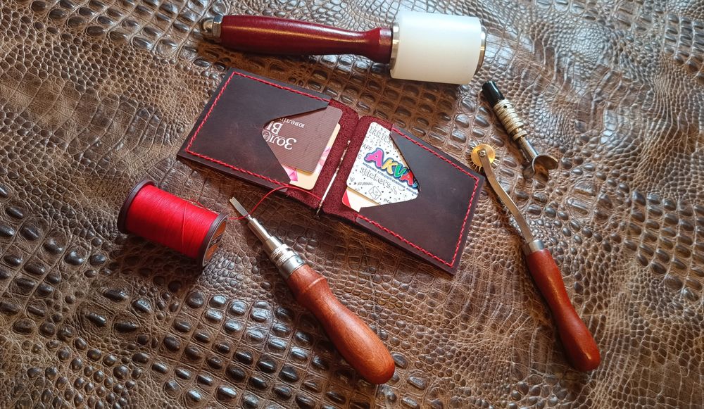 Зажим для денег  ручної роботи гаманець затискач грошей