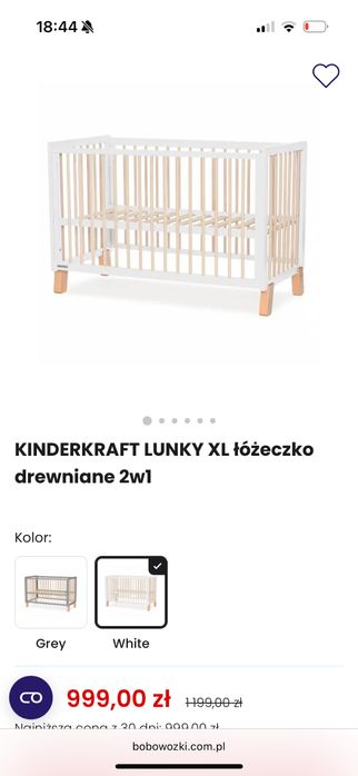Łóżeczko dzieciece