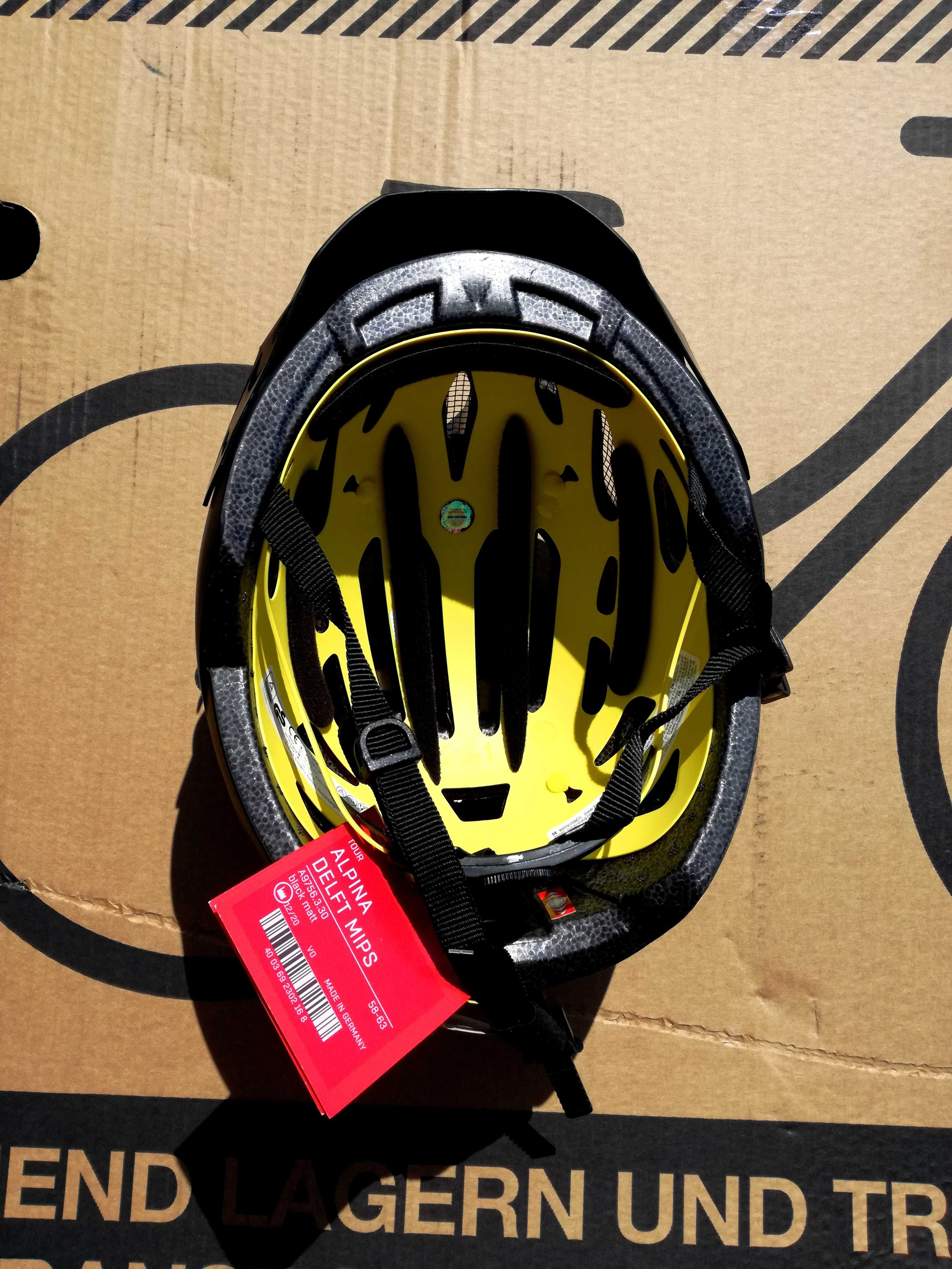 WYPRZEDAŻ NOWY KASK Alpina Delft MIPS Helmet, rozm. 58-63 black matt