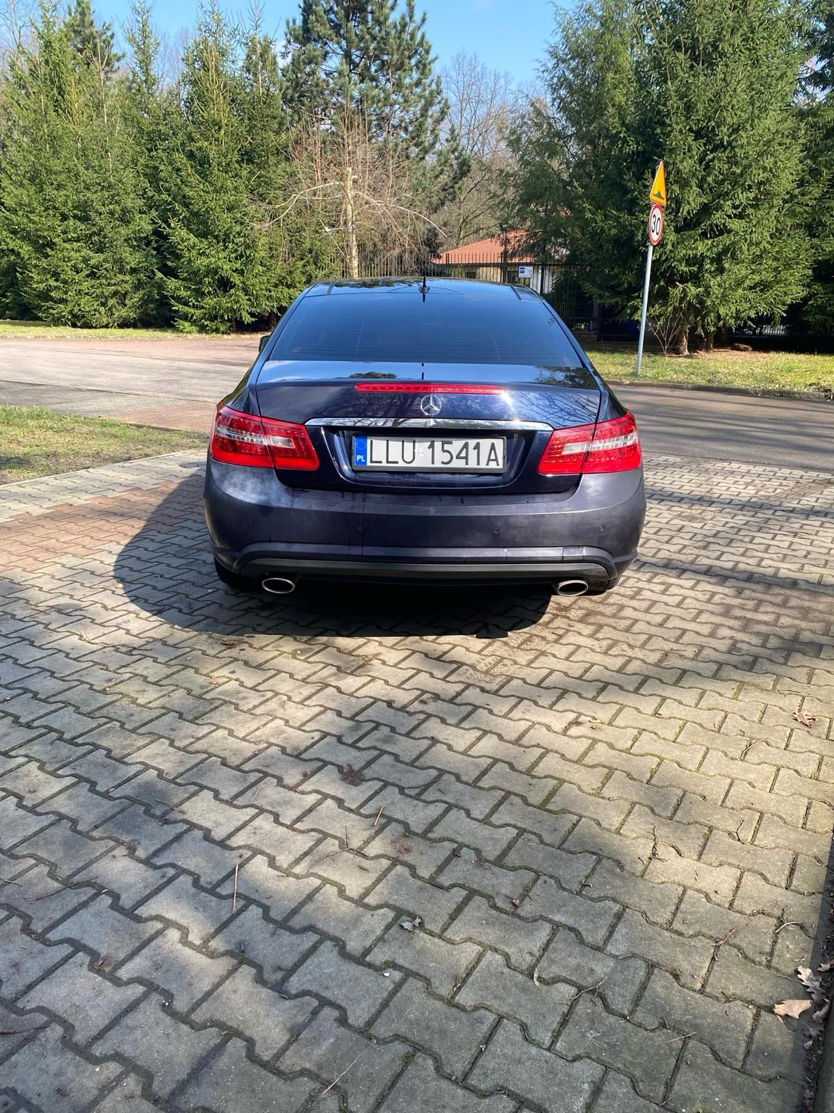 Piękny Anglik Mercedes E class 350 CDI C207 coupe 2011 3.0D V6