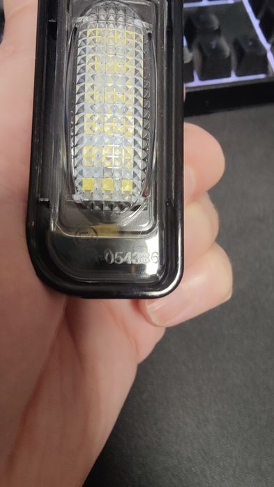 Luzes matrícula para Mercedes
