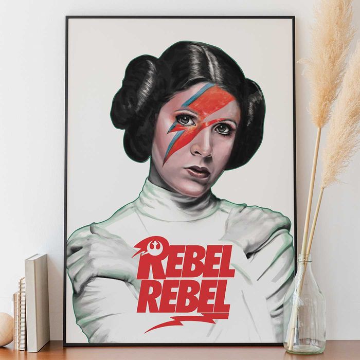 Księżniczka Leia Plakat A3 - Star Wars - trzecia sztuka GRATIS