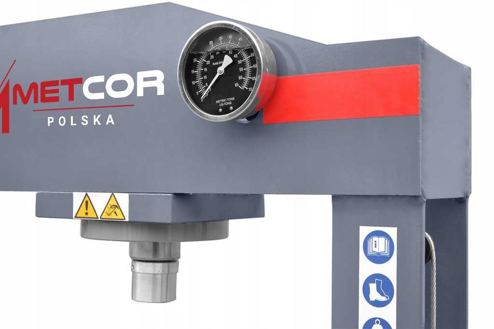 Prasa Hydrauliczna Pneumatyczna Warsztatowa Metcor 50T