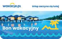 Bon, voucher 3x1000 zl wakacje.pl wakacyjny