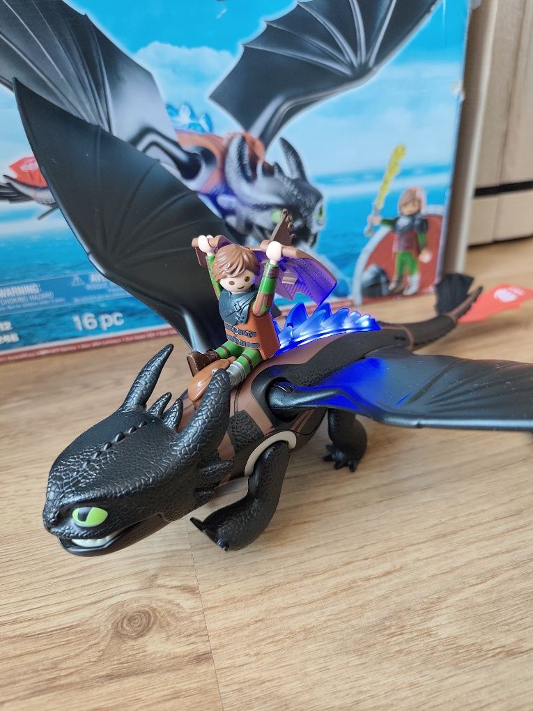 Playmobil 9254 Szczerbatek jak uratować smoka
