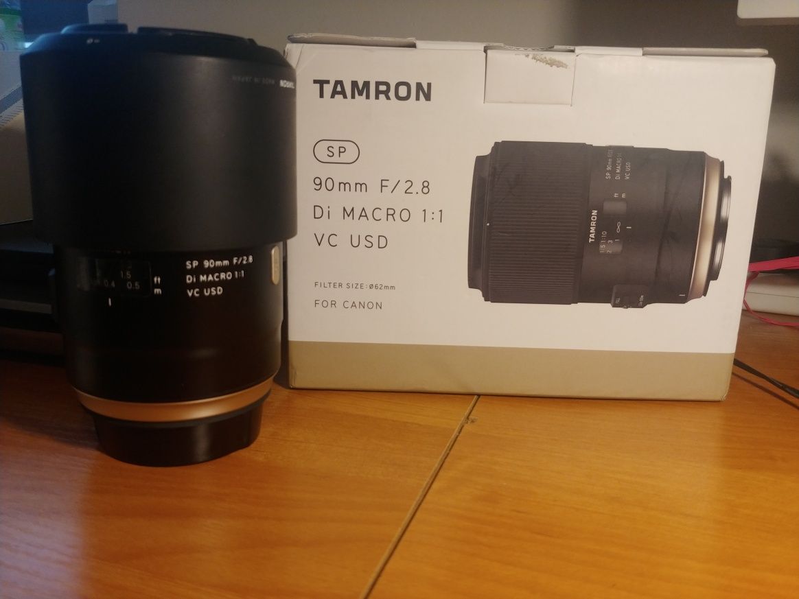 Tamron 90 mm F/2.8 Di MACRO VC USD for Canon