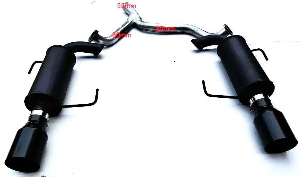 Tłumik końcowy przelotowy y-pipe SUBARU LEGACY 4 OUTBACK 3 2,0 2,5 3,0