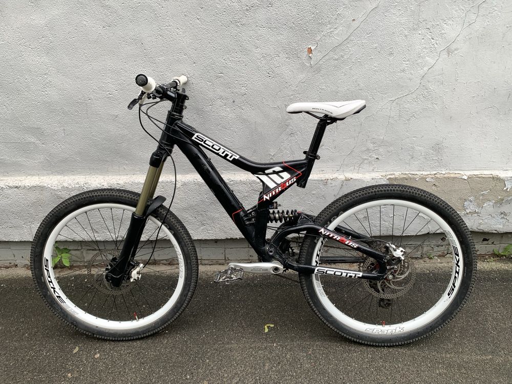 Двухподвес велосипед mtb Scott Nitrous