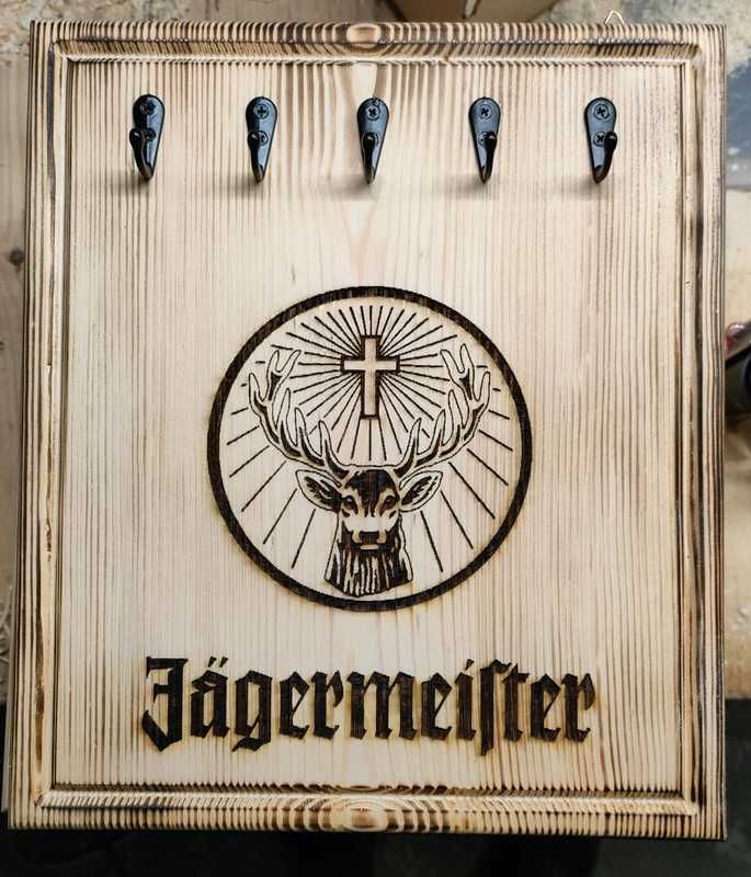 Uchwyt wieszak na klucze Jägermeister