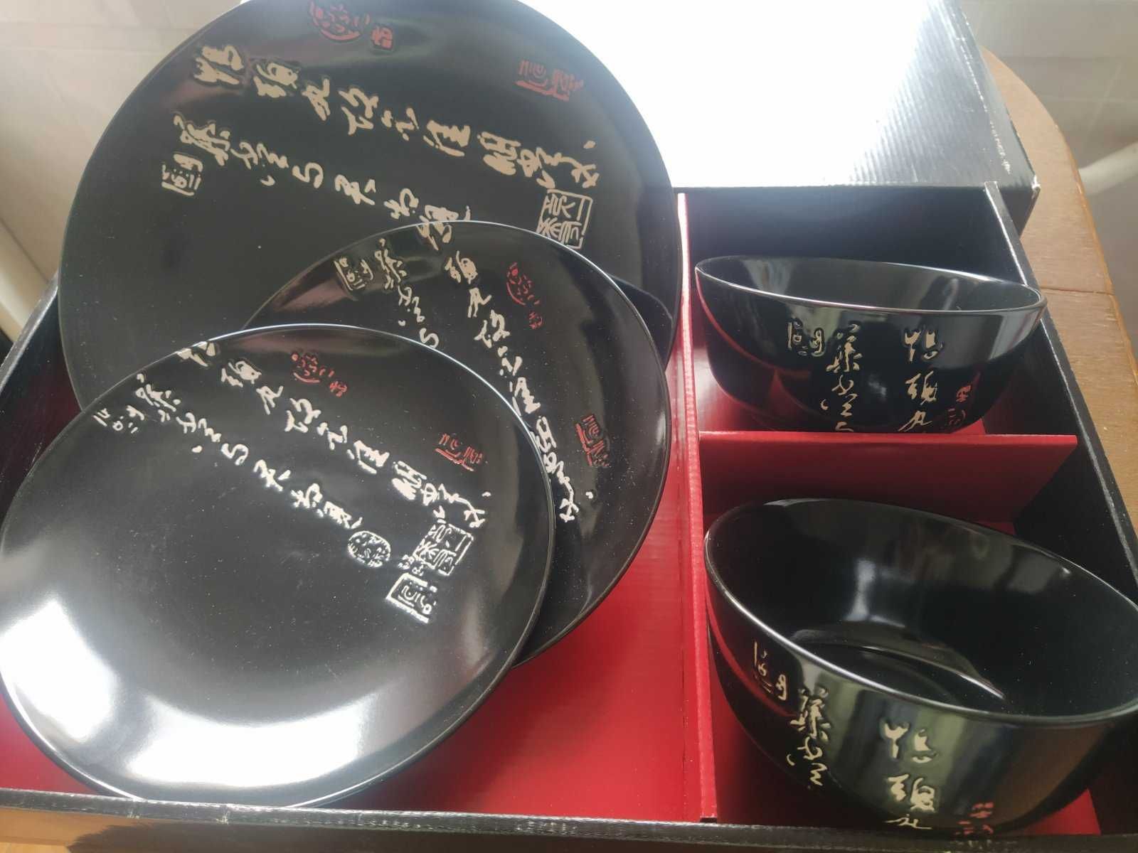 Новий набір керамічного посуду Mitsui Ceramics, в коробці