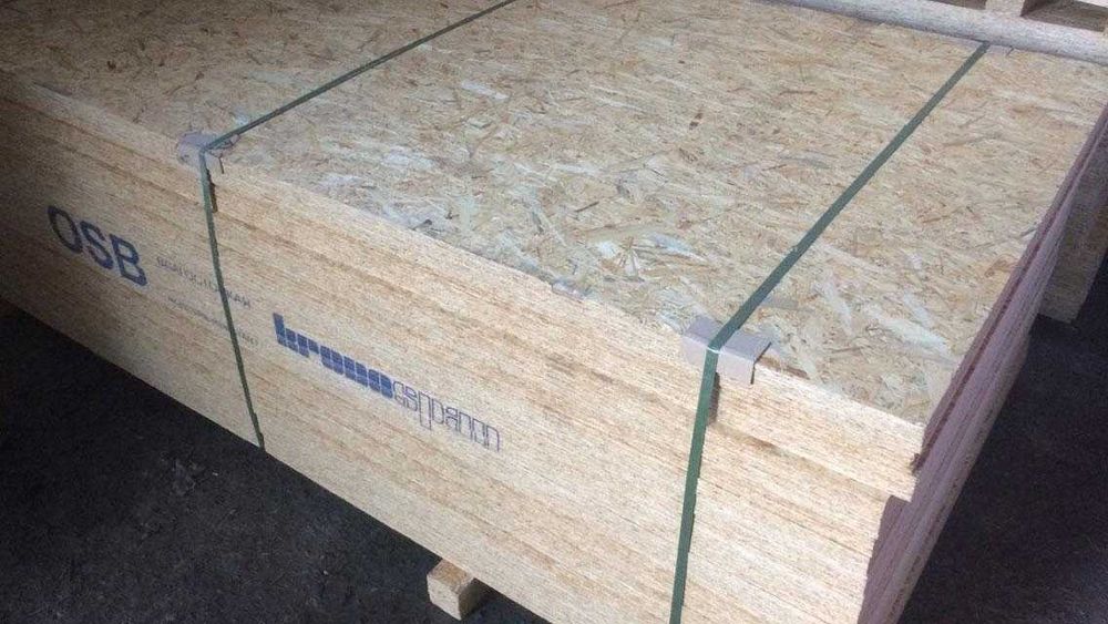 ОСБ 10мм осб КРОНОСПАН kronospan OSB 3 вологостійка