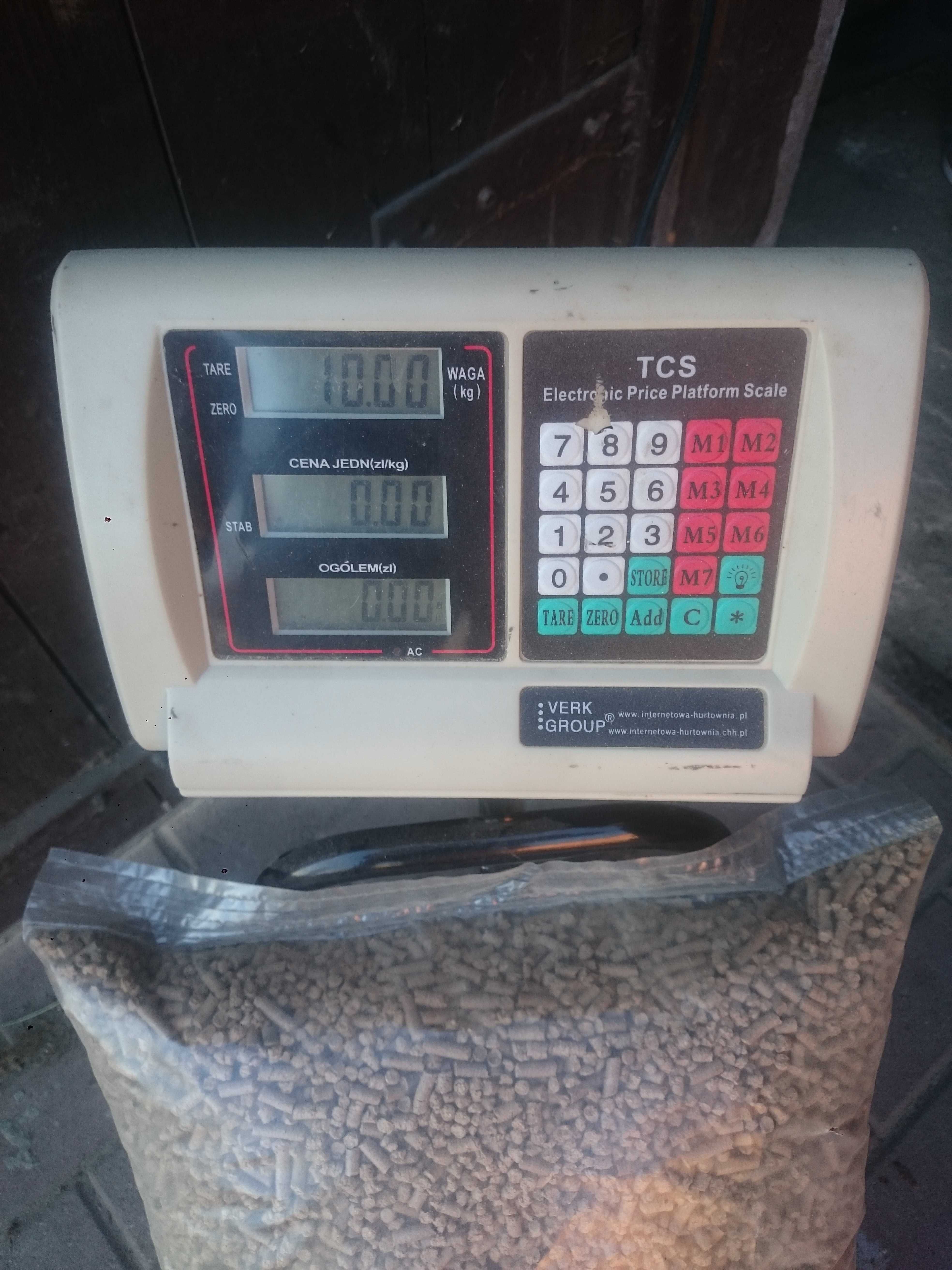 Pellet drewniany sciółka dla kotów gryzoni gadów ptaków 10 kg