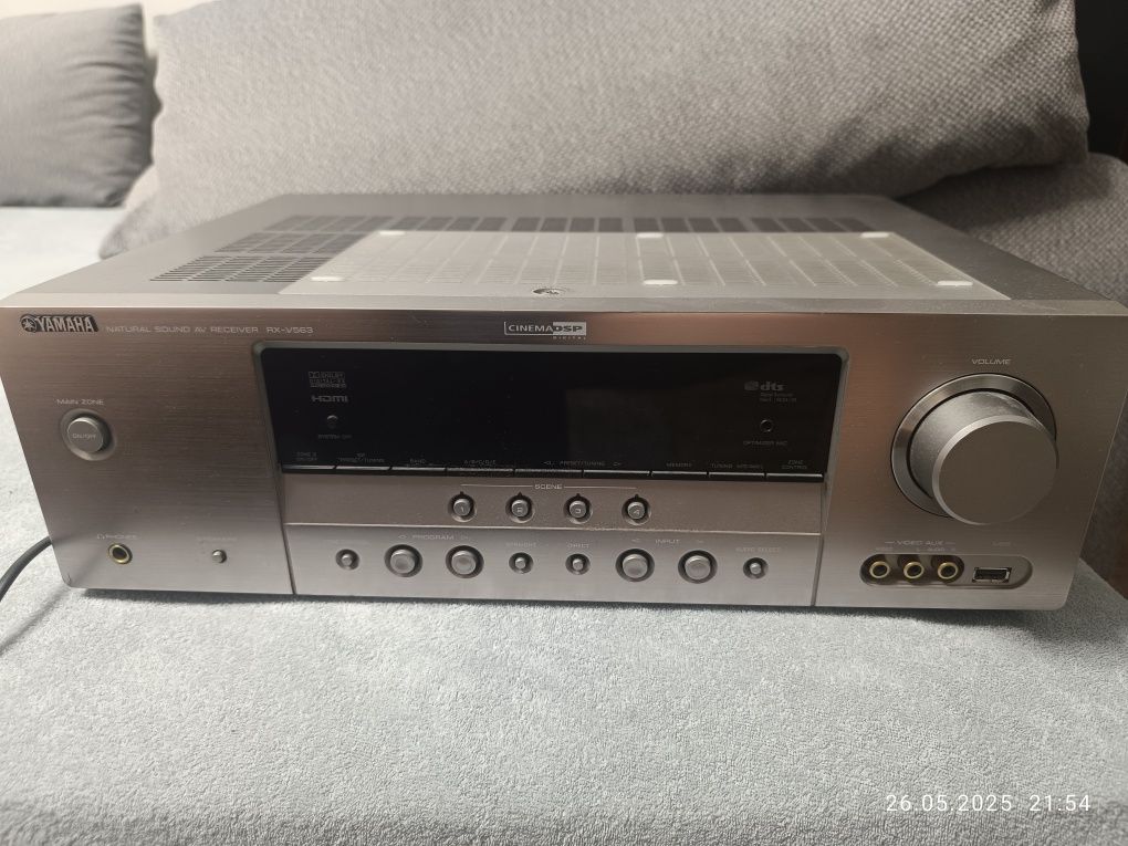 Kino domowe Yamaha RX-V563 + głośniki Prism Sapphire 150