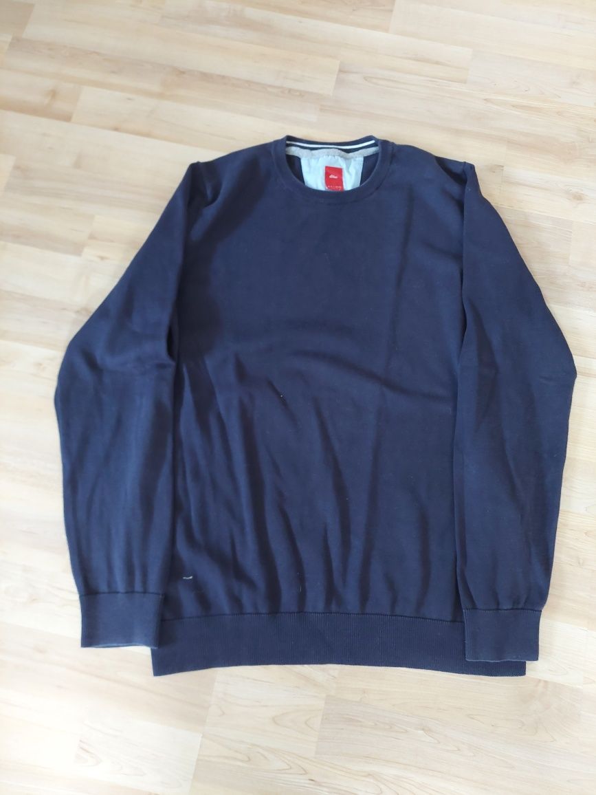 Granatowy sweter firmy s.Oliwer