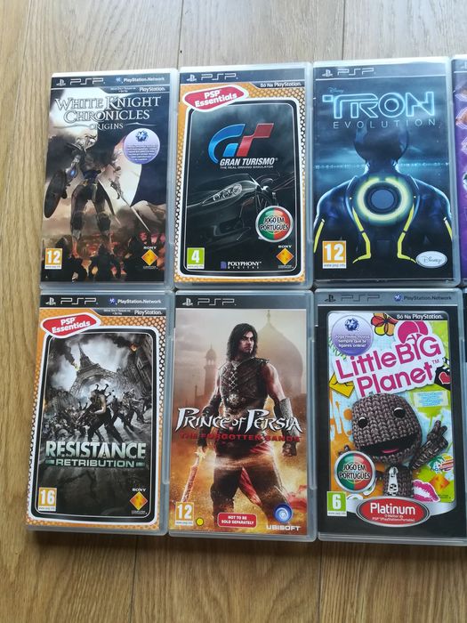 Jogos PSP originais como novos - Câmara