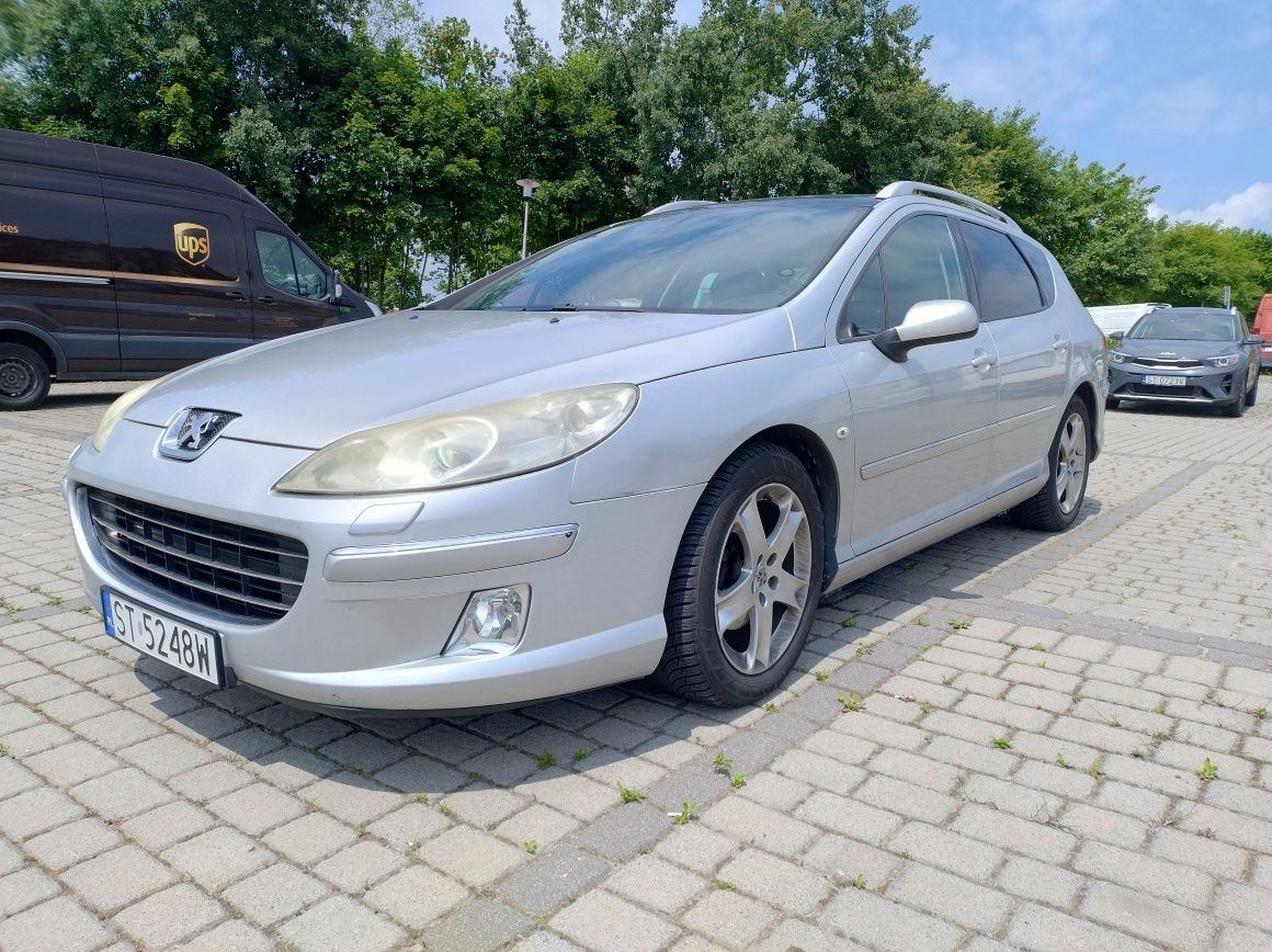 Peugeot 407sw 2,0 HDI Automat Skóra Panorama. Możliwa Zamiana