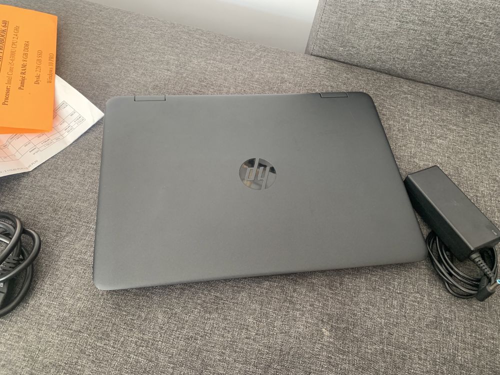 Hp ProBook 640/intel Core i5/8144MB/SSD 250GB/GW 22MC/Wys/Modem 4G LTE
