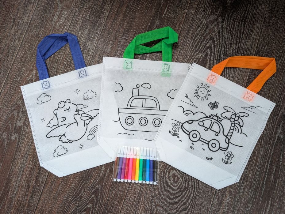 Сумочки розфарбованки