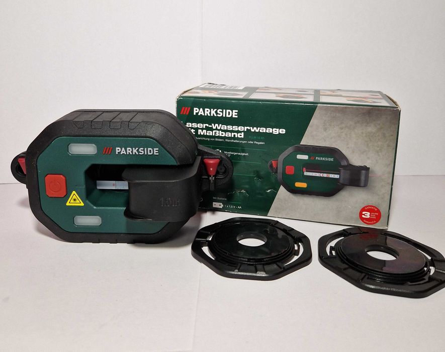 Poziomica laserowa cyfrowa  PARKSIDE 2M PLLM 10 A1