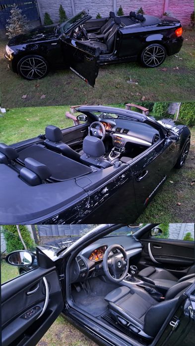Bmw E87 Seria 1 Cabrio 2.0 Alu 18  Skóra LED Parcktronik Doinwestowane
