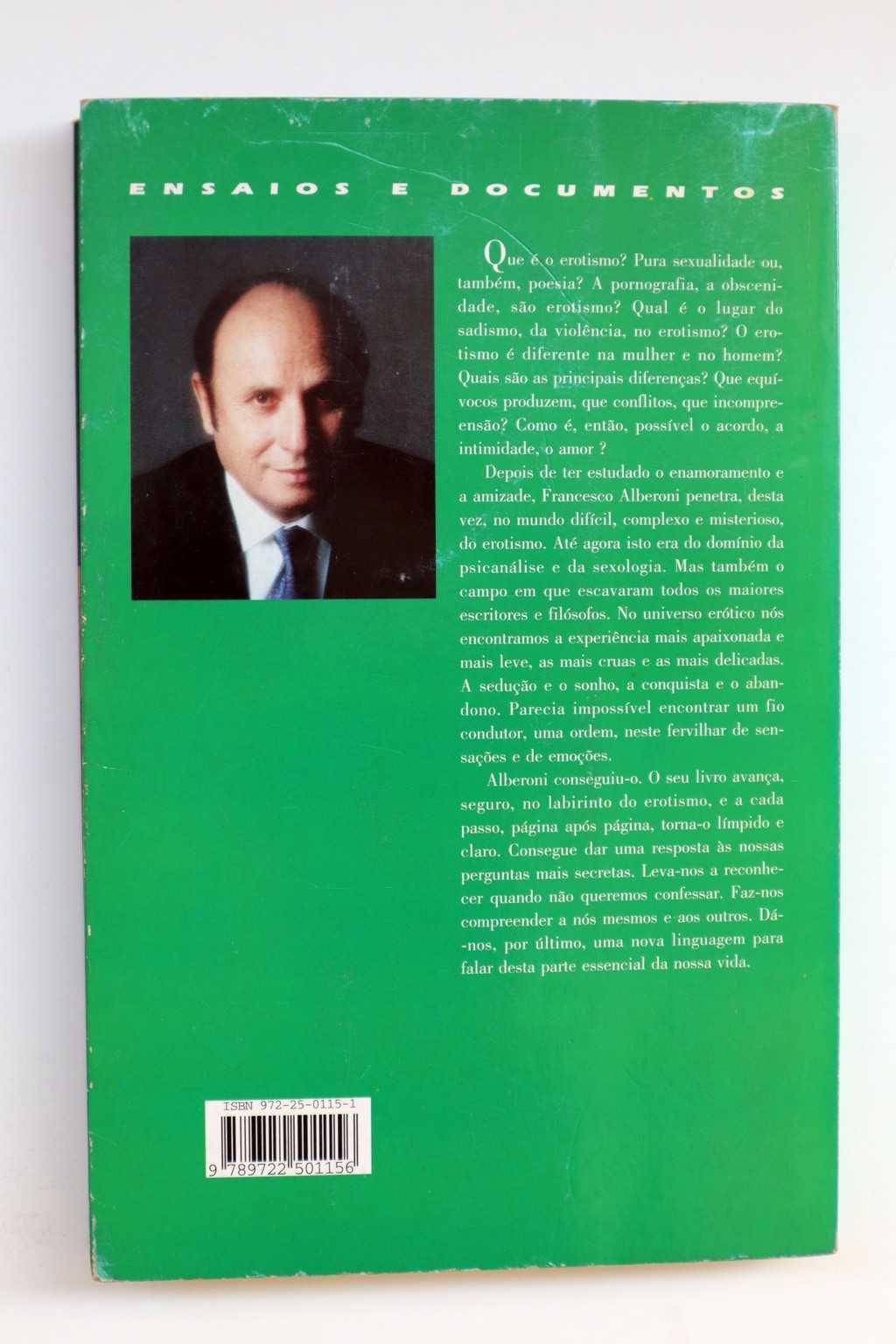 Livro Erotismo de Francesco Alberoni