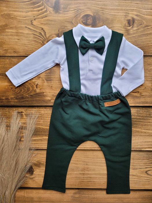 Elegancki komplet garniturek roczek chrzest święta sesja HANDMADE 98