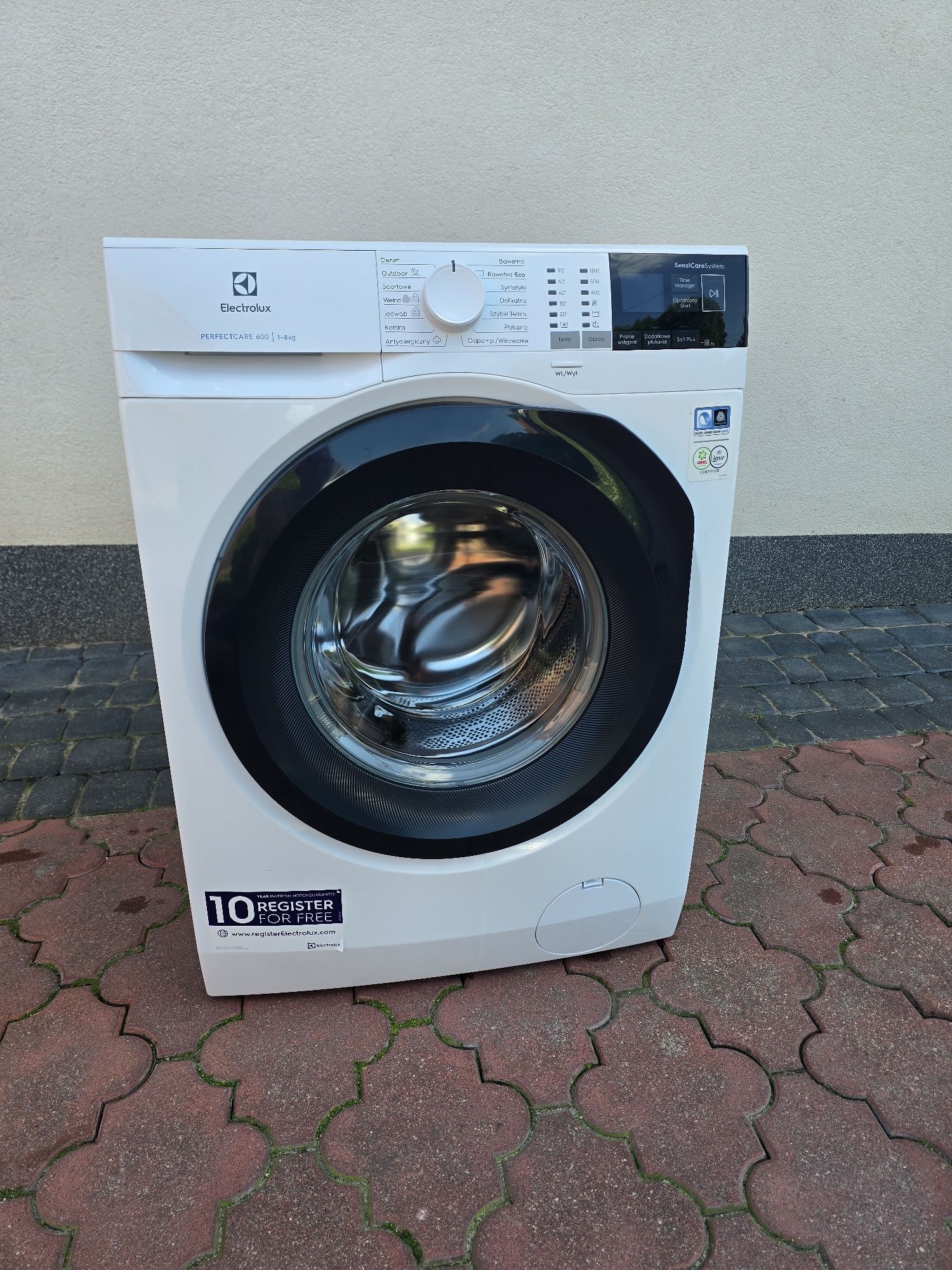 Pralka ELECTROLUX 8Kg A+++ WyswLed Inverter 1200Rpm Stan Perfekcja